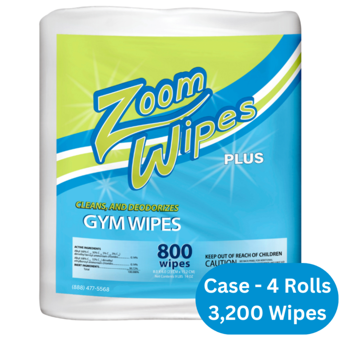 4 Rolls Per Case 3200 Wipes 18