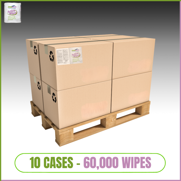 10 CASES ZOOM ACTIVE WIPES