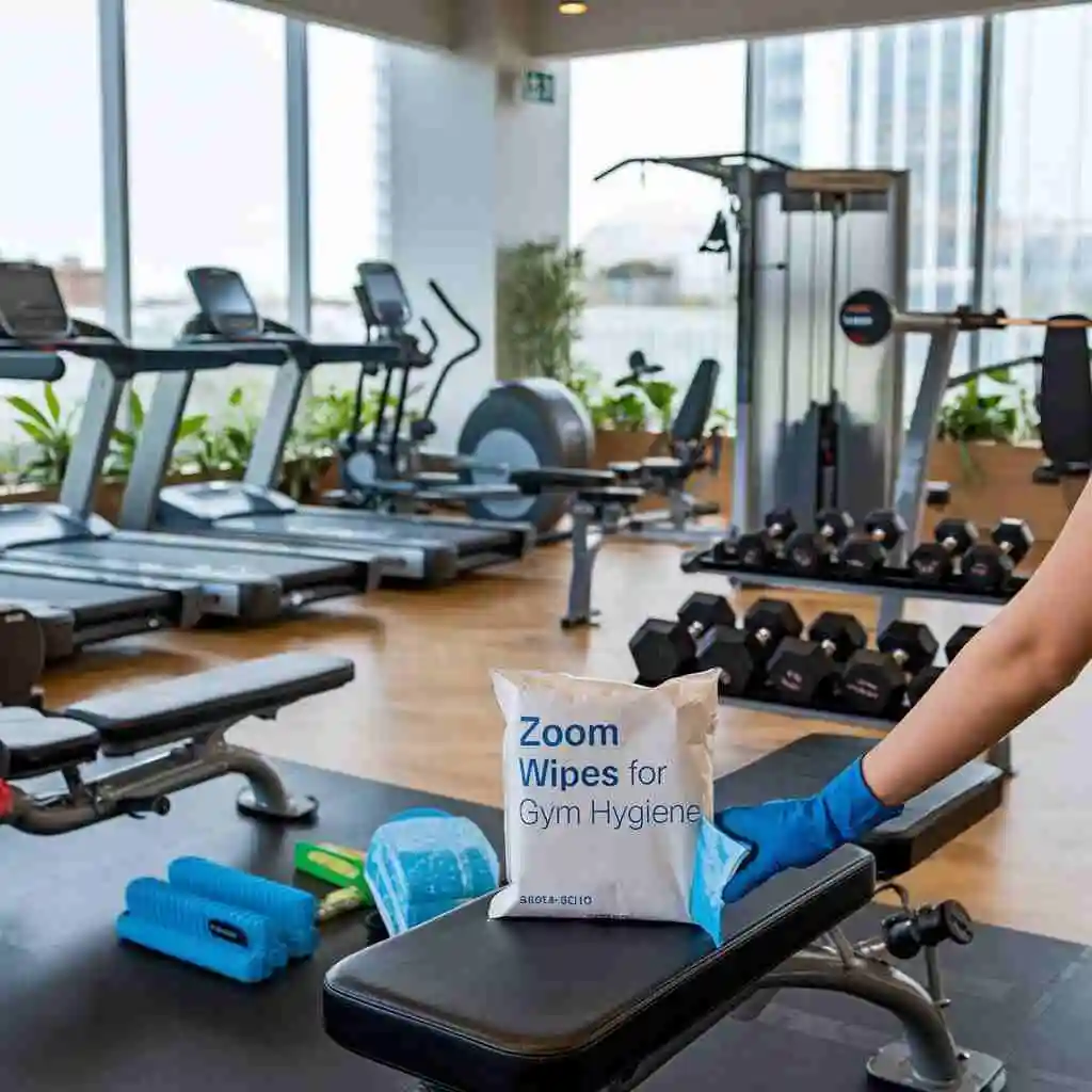 Zoom wipes for Gym Hygine